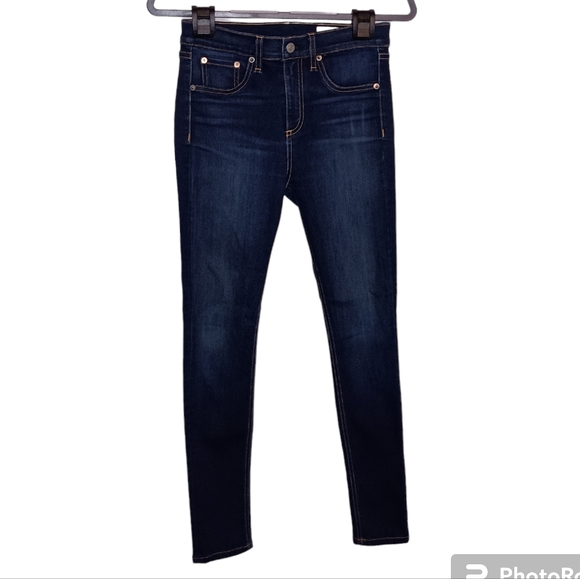 rag & bone Denim - Womens' Rag & Bone High Rise Skinny Jeans Size 26 Made in USA